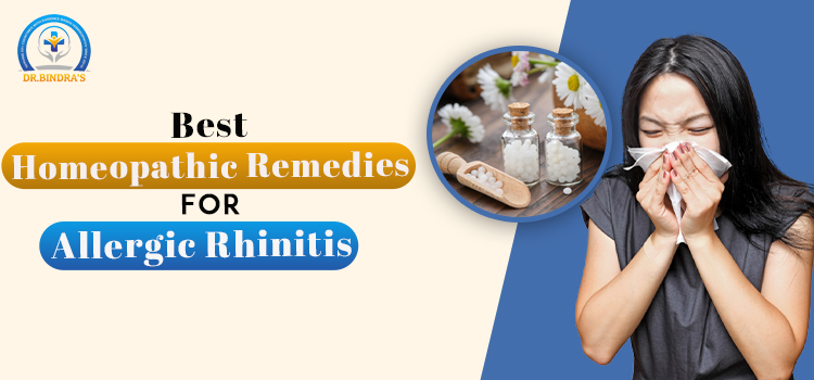 Which are the best homeopathic remedies for allergic rhinitis problems?